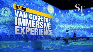 Van Gogh’s art comes to life at immersive digital exhibition at Resorts World Sentosa [upl. by Presley287]