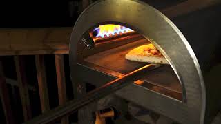 Neapolitan Pizza with Cherry Tomatoes in Ardore Gas Oven [upl. by Nnaarat]