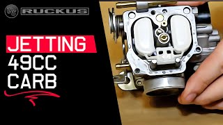 Jetting a Honda Ruckus 49cc Carb [upl. by Niklaus]