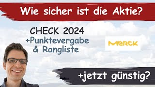 Merck Aktienanalyse 2024 Wie sicher ist die Aktie günstig bewertet [upl. by Arrad578]