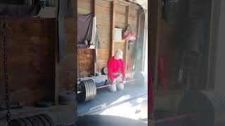 585 lbs deadlift 170 squatbenchdeadlift fitnessmotivation motivation bodybuildingmotivation [upl. by Marlo]