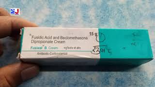 Fusiwal B Cream  Fusidic Acid amp Beclomethasone Dipropionate Cream uses side effects Review Hindi [upl. by Marita]