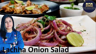 Lachha Onion Salad In BengaliLachha OnionLachha Onion SaladLachha piazlachha salad recipe [upl. by Eiuqram]