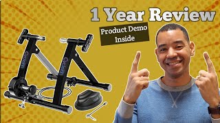 Ride Indoors Magnetic Bike Trainer Stand Review  8 Levels Resistance amp Noise Reduction [upl. by Venezia]