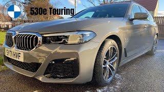 2022 BMW 530e Touring First Impressions [upl. by Graner]