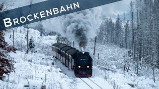 Harzer Brockenbahn im Winter [upl. by Dot742]