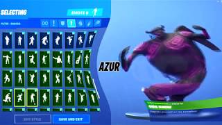 ALL 150 FORTNITE DANCES BASS BOOSTED [upl. by Onilatac]