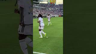 Moise Kean hit the griddy after scoring on Real Madrid 🕺 via juventusfcX shorts [upl. by Nyleimaj273]