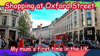 Visited to Oxford Street for Shopping  London UK [upl. by Cunningham194]