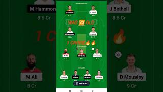 WARWICKSHIRE 🆚 GLOUCESTERSHIRE ENGLISH T20 BLAST GRAND LEAGUE dream11prediction [upl. by Asseram458]