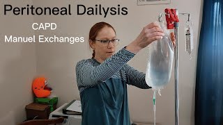 Peritoneal Dialysis PD Manual Exchanges StepbyStep Guide in 2023 [upl. by Johnathon]