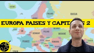 Países y Capitales de Europa 🌍 parte 2 [upl. by Costa]