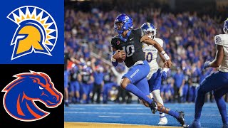 Boise State vs 21 San Diego State  College Football Highlights [upl. by Eelyram]