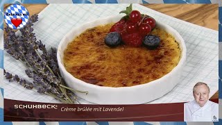 Alfons Schuhbeck  Crème brûlée mit Lavendel [upl. by Modesta]