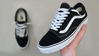 HOW TO LACE VANS OLD SKOOLS 👟🔥 [upl. by Sella]