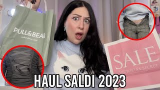 HAUL SALDI vestiti indossati 🛍 Zara Bershka Stradivarius Pull amp Bear [upl. by Yzeerb]