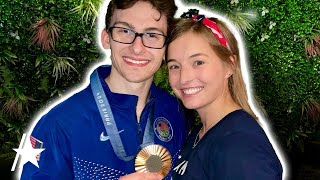 Stephen Nedoroscik’s Girlfriend REACTS To Pommel Horse Star’s Viral Olympics Fame [upl. by Enrique]