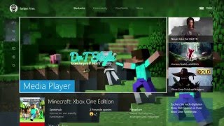 Xbox One Hintergrund Bild Ändern Tutorial [upl. by Carena]