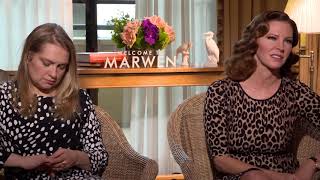 Merritt Wever amp Leslie Zemeckis Interview Welcome to Marwen [upl. by Wagshul577]