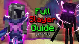 Full Enderman Slayer Guide  Slayer Guide Part 2  Hypixel Skyblock [upl. by Ainesej]