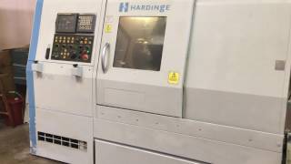 Preowned Hardinge Quest 851 CNC Lathe with Autodoor and tailstock [upl. by Bernete]