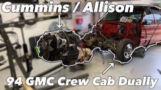 12v Cummins  Allison 6 Speed Conversion 3 [upl. by Tselec]