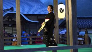 4K京都・知井八幡宮 春乃流 「奉納舞踊」  Japanese Traditional WA Dancing [upl. by Itnavart]