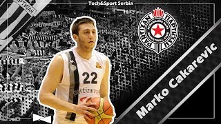 Marko Cakarevic  Analiza igre  KK Partizan 201718 [upl. by Nylannej]