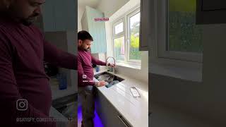 Tap quooker builder carpenter uk newkitchen kitchen london [upl. by Yhpos]