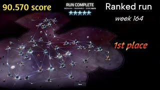 Slipways v 13  Ranked run week 164  90570 score finished 1st [upl. by Hauger]