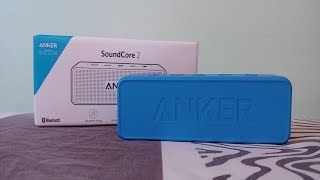 Crazing sounding water resistant speaker Anker SoundCore 2 [upl. by Harvard185]