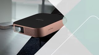 ViewSonic M2  Full HD 1080p Smart Portable LED Projector with Harman Kardon Speakers [upl. by Noynek]