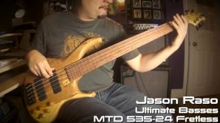 Ultimate Basses MTD 53524 Fretless Bass [upl. by Arrol355]