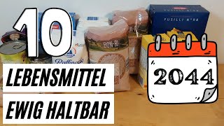 10 Lebensmittel die ewig haltbar sind  Perfekt zum preppen [upl. by Woodruff342]