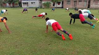 Football pactics Exercise ফুটবল প্যাকটিক্স ব্যায়াম  ব্যারিস্টার সুমন এর ফুটবল ক্লাব দেখে আসুন২০২৪ [upl. by Petronille]