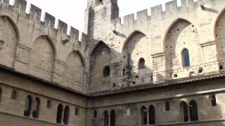 Le palais des papes Avignon  Vaucluse  France [upl. by Oterol70]