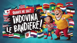 Indovina le bandiere Quante ne sai quiz [upl. by Nale971]