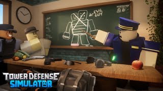 Tower Defense Simulator The Tutorial Mode Gameplay Full  Roblox [upl. by Aikym]