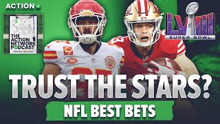 6 Super Bowl Bets to Make NOW NFL Predictions Picks amp Props  The Action Network Podcast [upl. by Gwenny38]