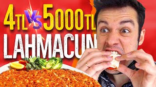 4TL Lahmacun vs 5000TL Lahmacun SonradanGörme [upl. by Carpenter]