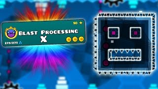 ¡NIVEL MEJORADO ÉPICO BLAST PROCESSING X GEOMETRY DASH 21 [upl. by Keligot]