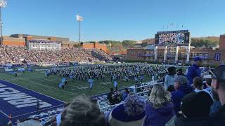 JMU MRD Nov 11 2023 Halftime Veterans Day Tribute show [upl. by Malinowski]