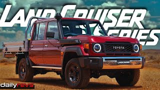 2024 Toyota LandCruiser 70 Series GXL Double Cab  Design Showcase [upl. by Oralia]