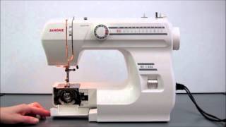 Janome RE1306 sewing machine [upl. by Yltsew15]