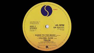 Telex  Dance To The Music 12quot Sly amp The Family Stone cover [upl. by Siul193]