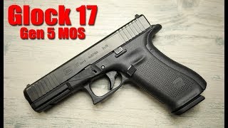 Glock 17 Gen 5 MOS First Shots [upl. by Euqinorev444]