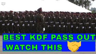 KDF PASS OUT Parade 2022 at Recruits training school Eldoret [upl. by Atiuqin546]