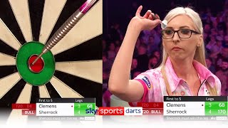 Fallon Sherrock makes history with sublime 170 finish  Grand Slam of Darts [upl. by Aerol]