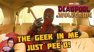 DEADPOOL amp WOLVERINE SUPERBOWL TRAILER ADHD Reaction  THE GEEK IN ME JUST PEED A LITTLE [upl. by Briggs319]