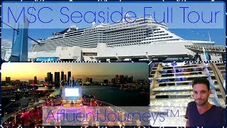 MSC Seaside Full Tour [upl. by Assyla]